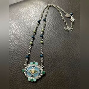 Green And Blue Lia Sophia Necklace